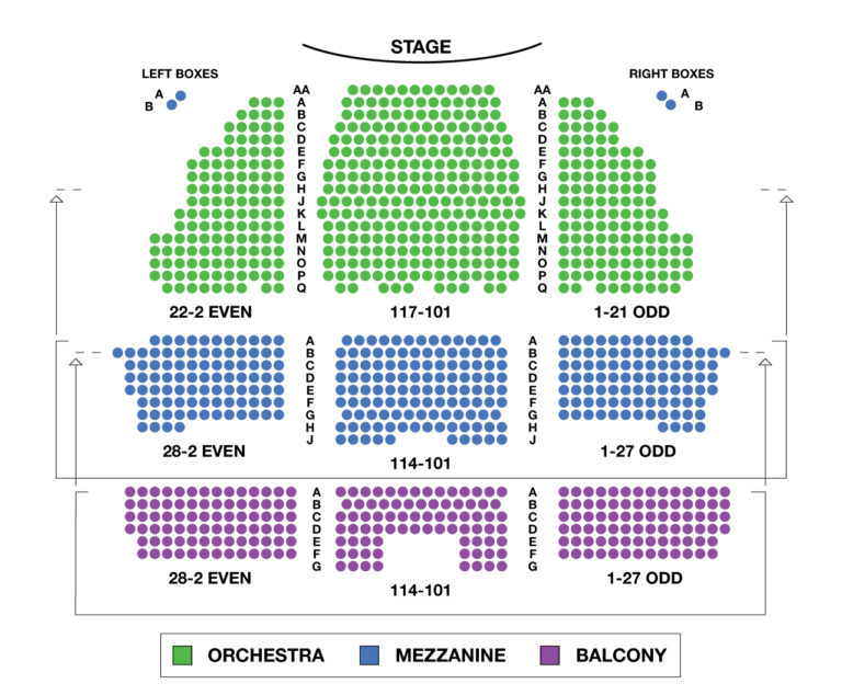 Longacre Theater Nyc Seating Chart